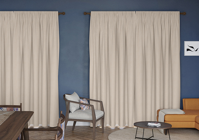 Atina (Blackout), Oatmeal - Made to Measure Curtains - Image 7